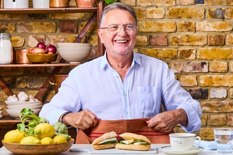 Paul Bakery - Chef Raymond Blanc with his sandwich creations - 2100x1400
