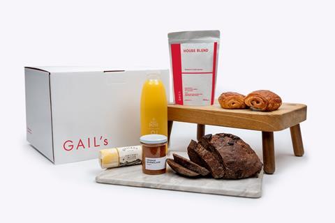 Gail's Bakery Chocolate Breakfast In Bed Hamper