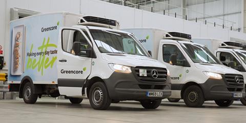 Greencore - delivery vans
