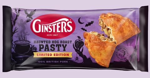 Ginsters - Haunted Hog Roast Pasty - 2100x1104