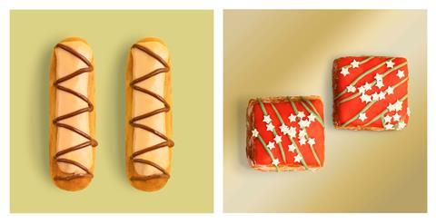 The Delicious Dessert Company's Blonde Chocolate Éclairs and Naughty But Nice Yum Yums 2100x1081
