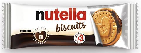 Nutella Biscuits Flowpack
