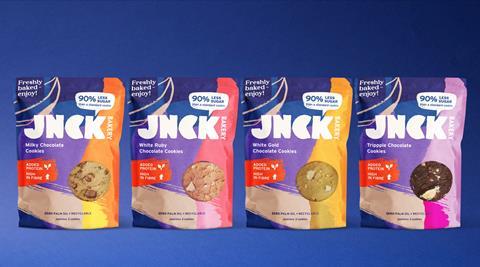Jnck multi packs on a blue background