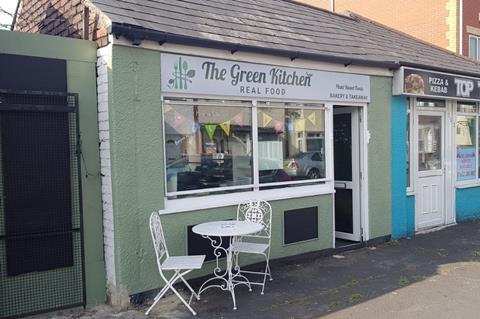 The Green Kitchen bakery, Newport