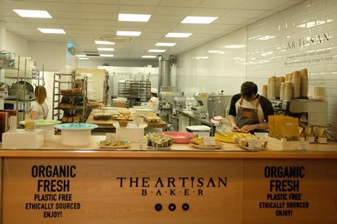 The Artisan Baker interior