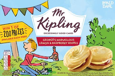 Mr Kipling George Lemon & Rasp Whirls FF