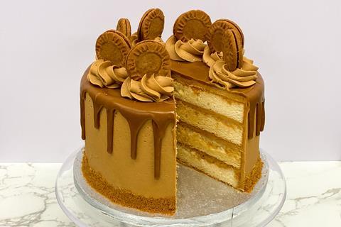 Dawn Foods - Non-branded speculoos cake - 2100x1400