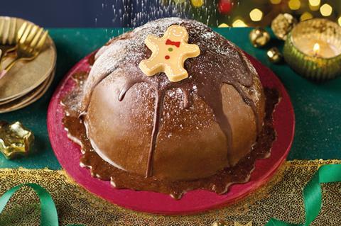 Morrisons' Chocolate Gingerbread Bombe