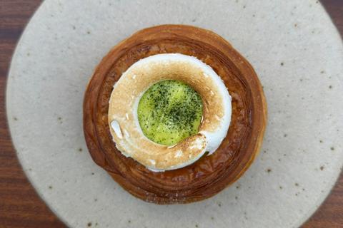 Lime-flavoured pastry created by Pophams bakery in London - 2100x1400