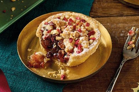 Morrisons cherry bakewell mince pies