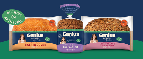 Genius Foods - Naturally Genius range - 2100x865
