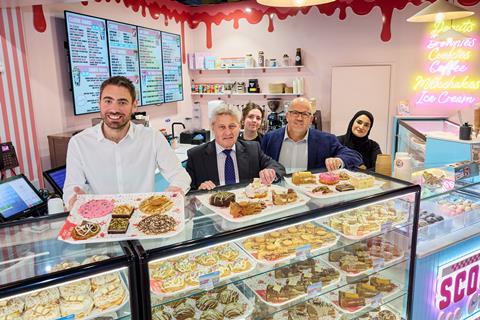 L-R Batch’d MD Harry Clavane, Finance Yorkshire CEO Alex McWhirter, Batch’d employee Emma Kelly, Finance Yorkshire head of growth fund Ian Brown, and Batch’d employee Nahid Ahmed