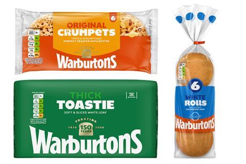 Warburtons - New packaging designs for loaves and rolls - 2100x1400
