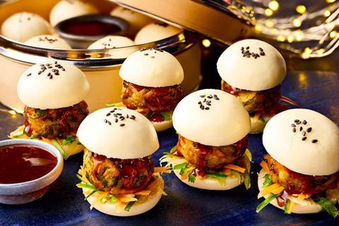 Co-op - Irresistible Vegetable Fritter Slider Bao Buns  Kit with Soy Dip - 2100x1400
