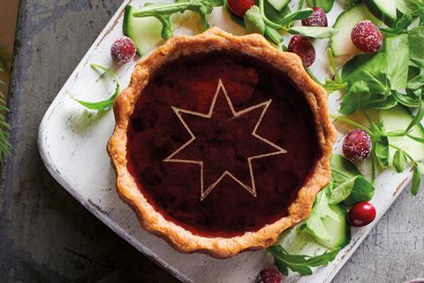 Irresistible Cranberry & Port Flooded Pork Pie 440g