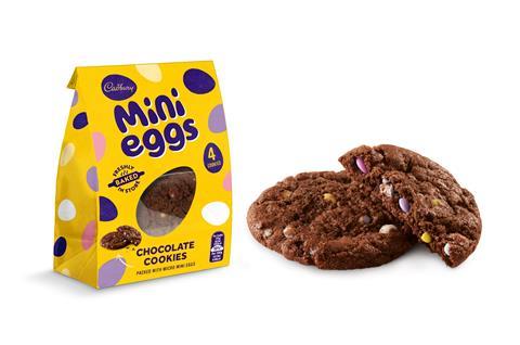 Cadbury Mini Egg cookies