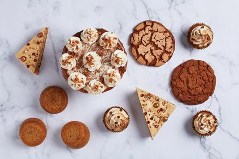 Blonde chocolate cookies, cakes, muffins and more