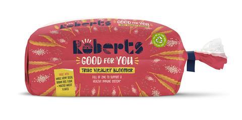 Roberts True Vitality loaf in packaging