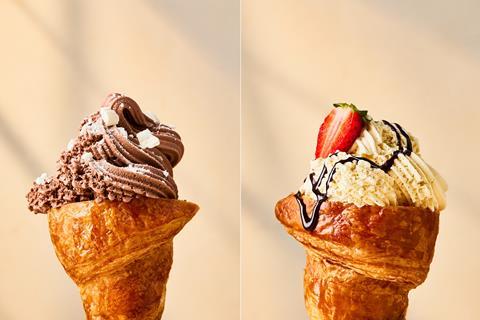 Paul ice cream croissants
