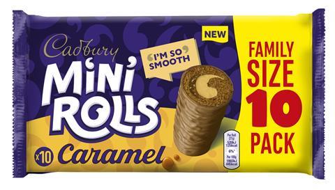 Premier Foods - Cadbury Caramel Mini Rolls