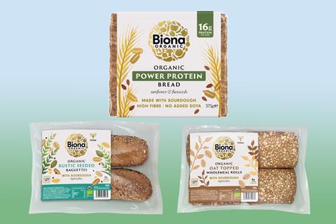 Biona - Rustic Seeded Sourdough Baguettes, Oat Topped Wholemeal Rolls, and Power Protein Bread 2100x1400