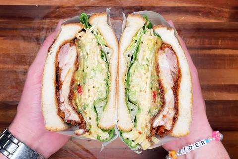 Sensational Sandwiches - Korean Fried Chicken sandwich - 2100x1400