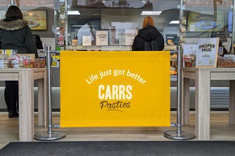 Carrs Instore-Banner