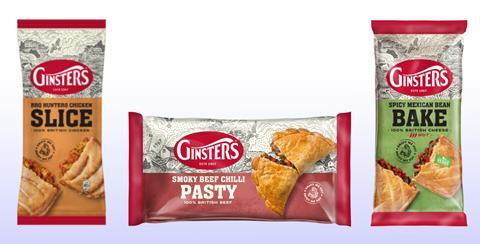 Ginsters trio of new food-to-go bakery items