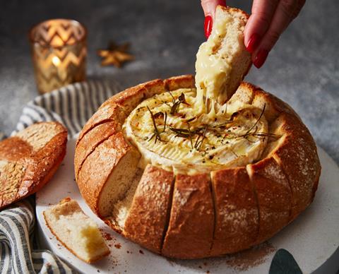 Frozen Camembert Bread Boule