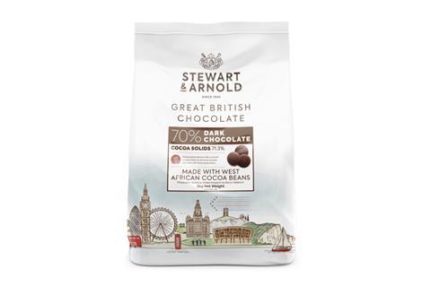 Stewart & Arnold 70% Great British Dark Chocolate