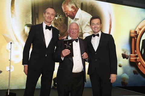 2019 winner Alan Jones with Sébastien Guibert of Délifrance and host Stephen Mulhern