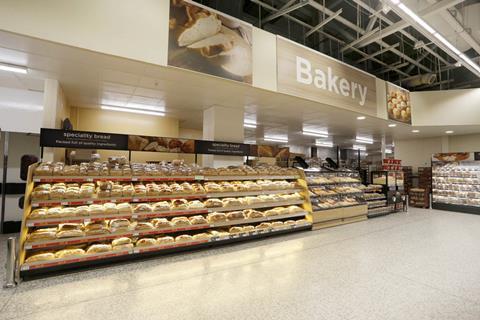 An Asda in-store bakery