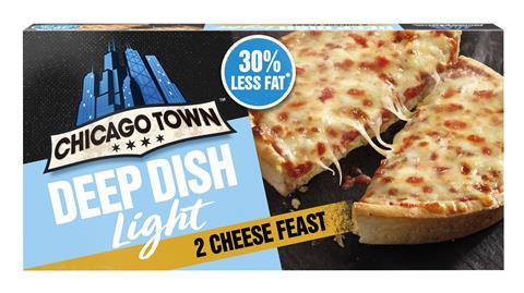 Chicago Town Deep Dish Light in packaging