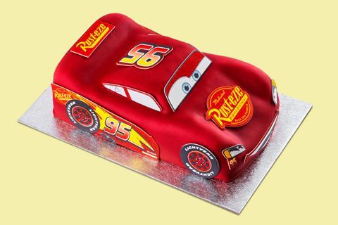 Finsbury Food Group - Disney Cars Lightning McQueen Celebration Cake - 2100x1400