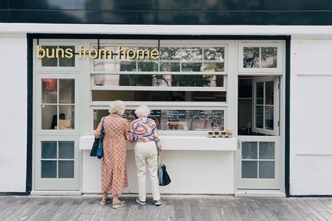 Buns From Home outlet in Sloane Square, London 2100 x 1400