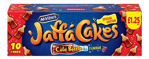 McVitie's Jaffa Cakes cola bottle flavour