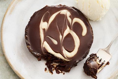 Fieldfare Belgian Chocolate Tartlet_serving