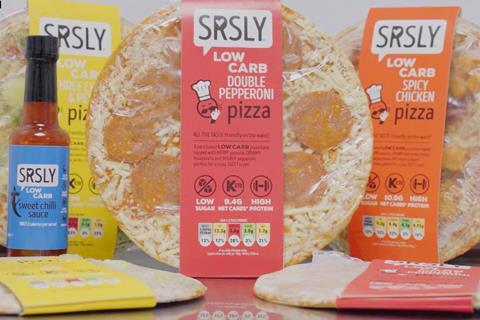 Seriously Low Carb pizza range