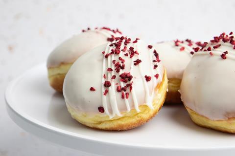 Birds Bakery - Raspberry Cheesecake Doughnut - 2100x1400