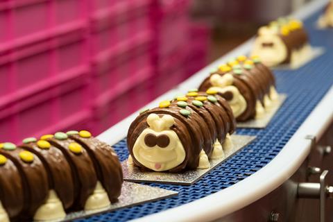 M&S - Made Without Wheat gluten-free Colin the Caterpillar  - 2100x1400