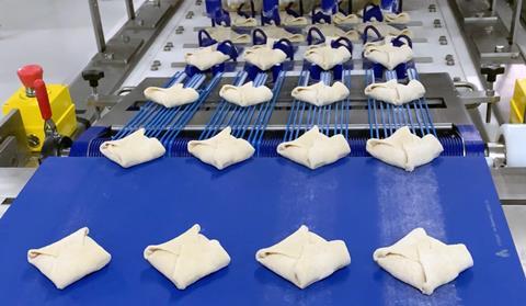 Form & Frys pastry folding machinery