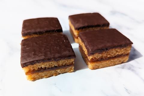 Chocolate orange cake squares