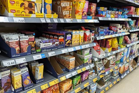 British Baker - Free from aisle at Morrisons - 2100x1400