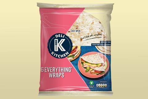 Deli Kitchen Everything Wraps - packshot 2100x1400