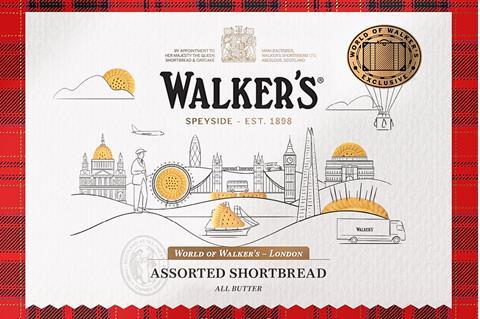 Walkers 320g Shortbread LONDON