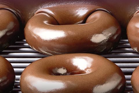 Krispy Kreme - Double Chocolate Original Glazed Doughnuts