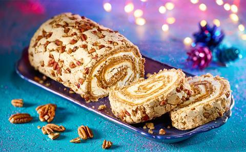 Toffee Pecan Roulade