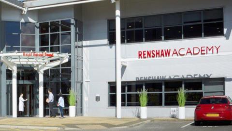 Outside the Renshaw Academy