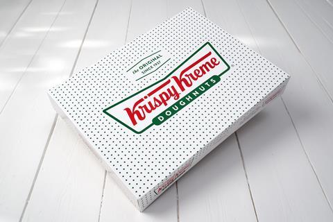 Krispy Kreme Personalised Dozen box