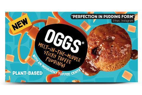 Oggs melt in the middle sticky toffee pudding